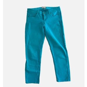 Paige Roxie Capri, Teal Size 26